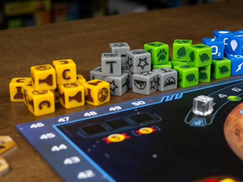Terraforming Mars: El juego de dados