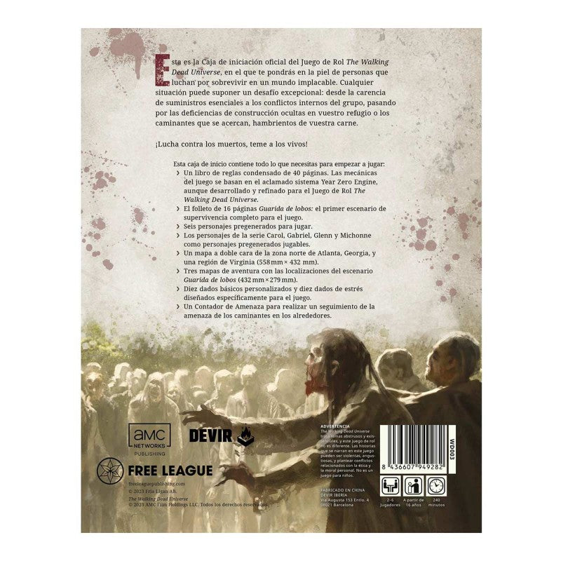The Walking Dead Universe: Juego de Rol - Caja de inicio