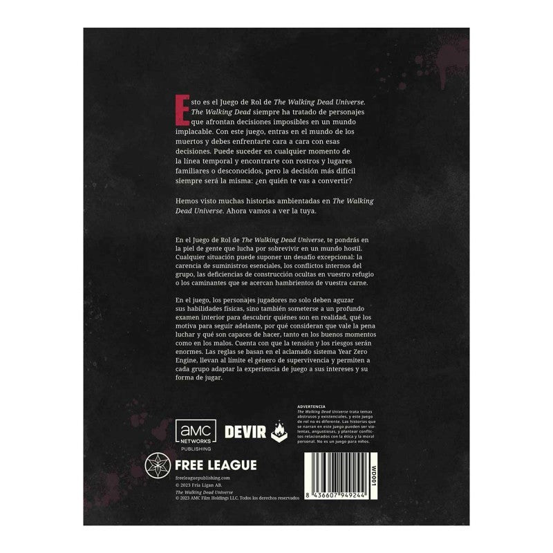 The Walking Dead Universe: Juego de Rol - Reglamento básico