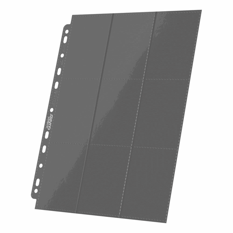 Ultimate Guard - 18-Pocket Pages Side-Loading Gris (10 páginas)