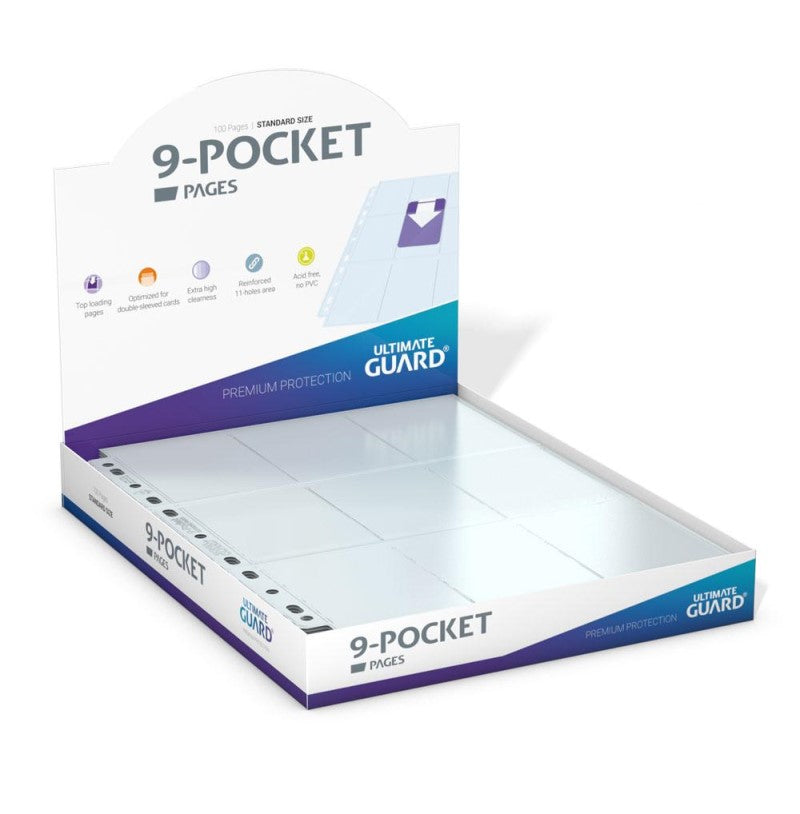 Ultimate Guard - 9-Pocket Pages (100 hojas)