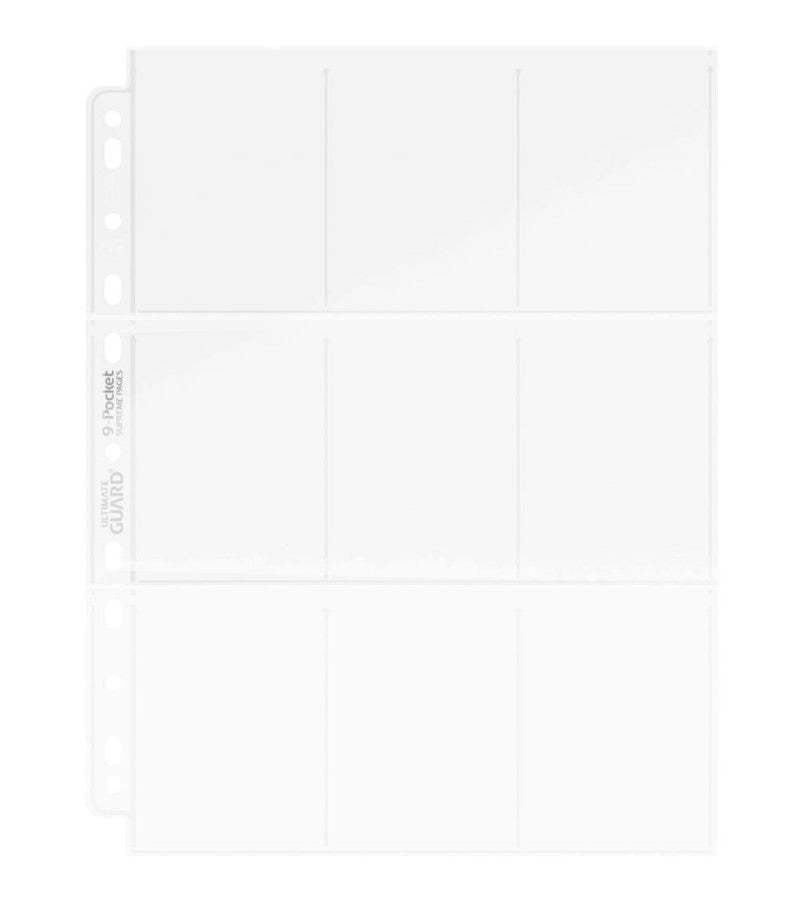 Ultimate Guard - 9-Pocket Pages (100 hojas)