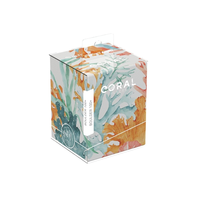 Ultimate Guard - Caja de mazo RTE Boulder 100+ Coral Places - Coralline Eden
