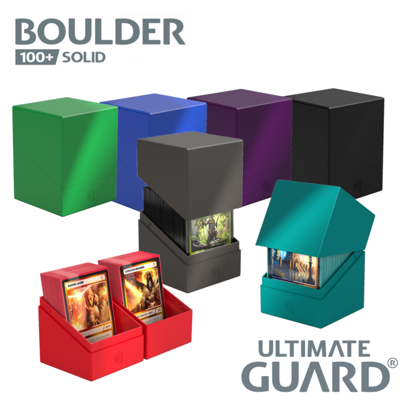 Ultimate Guard - Caja de mazo Boulder 100+ Solid