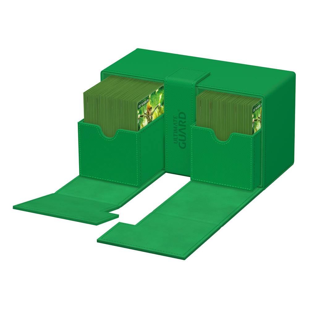 Ultimate Guard - Caja de mazo doble Twin Flip`n`Tray 200+ XenoSkin Monocolor