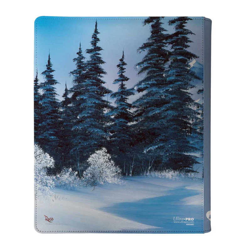 UP Pro-Binder 9 bolsillos con cremallera - Bob Ross Winter Paradise