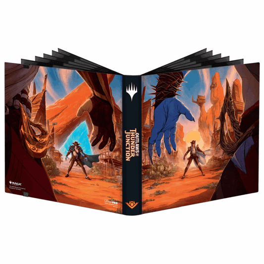 UP Pro-Binder 12 bolsillos - MTG Forajidos de Cruce de Truenos - Oko and Kellan Standoff