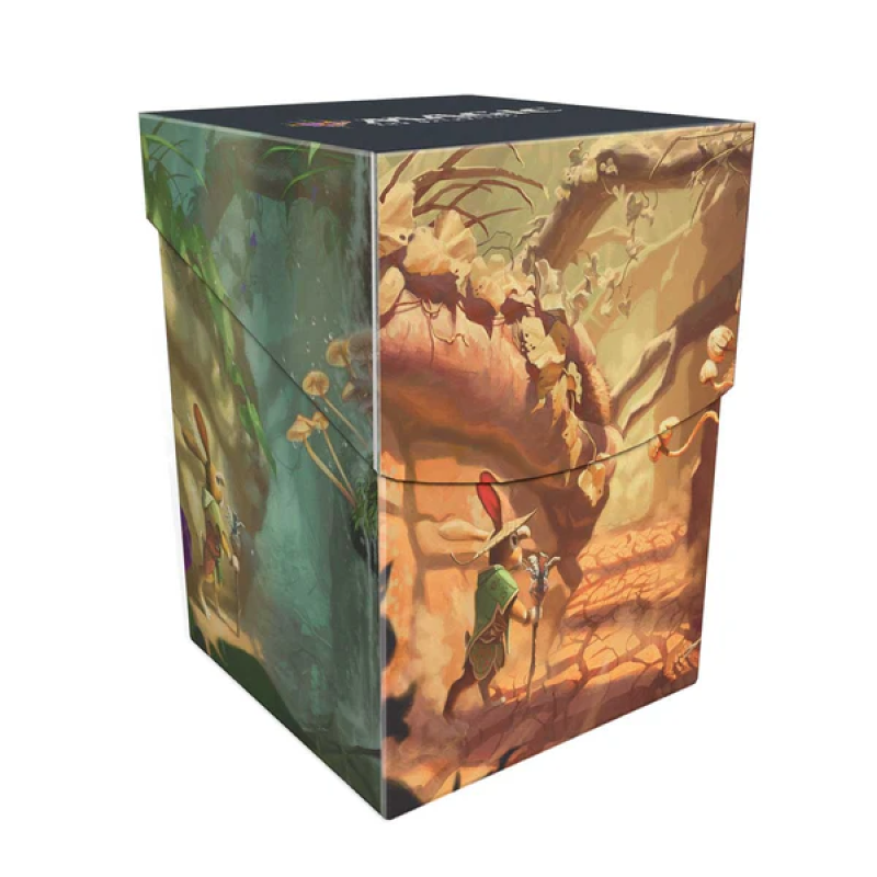 UP 100+ Deck Box - MTG Bloomburrow - Season Lands: Forest