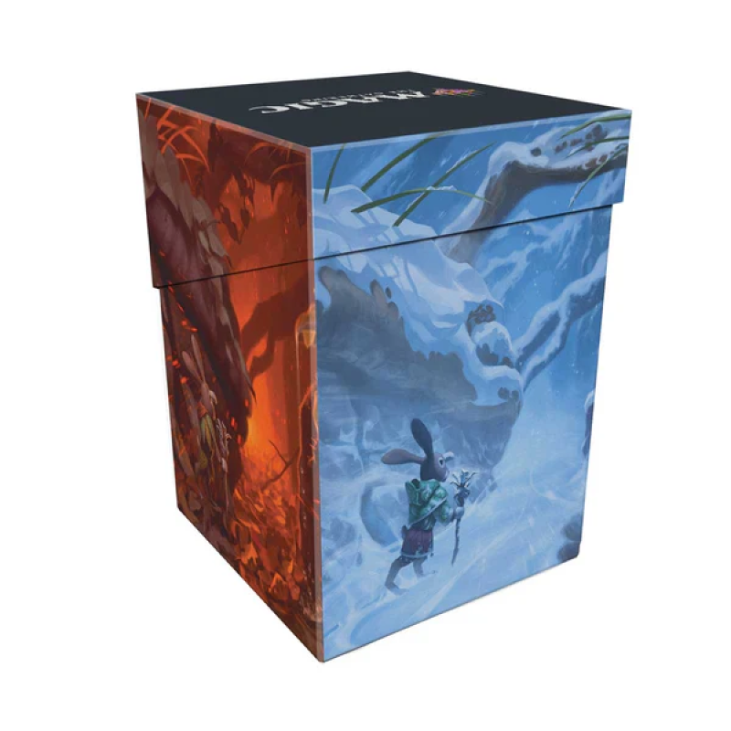 UP 100+ Deck Box - MTG Bloomburrow - Season Lands: Forest
