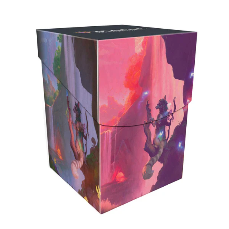 UP 100+ Deck Box - MTG Bloomburrow - Season Lands: Mountain