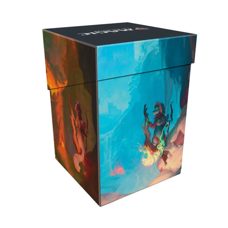 UP 100+ Deck Box - MTG Bloomburrow - Season Lands: Mountain