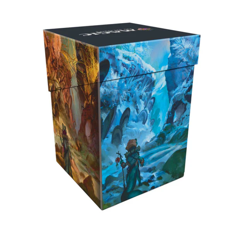 UP 100+ Deck Box - MTG Bloomburrow - Season Lands: Swamp