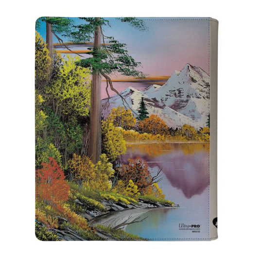 UP Pro-Binder 9 bolsillos con cremallera - Bob Ross Mighty Mountain Lake