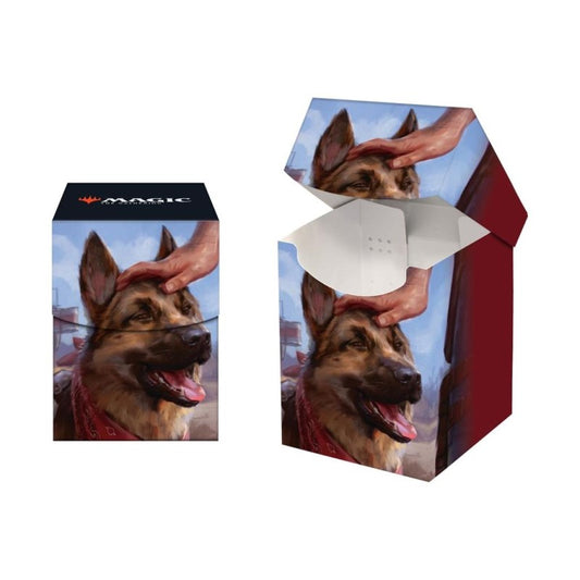 UP 100+ Deck Box - MTG Fallout - Dogmeat, Ever Loyal