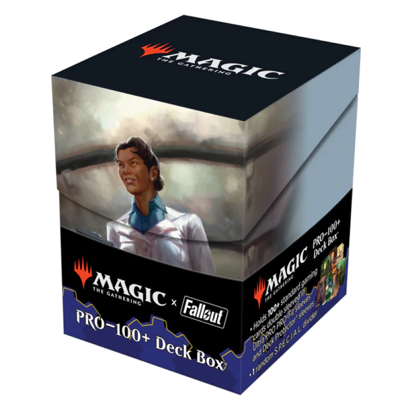 UP 100+ Deck Box - MTG Fallout - Dr. Madison Li