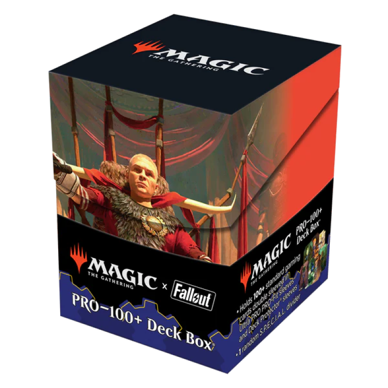 UP 100+ Deck Box - MTG Fallout - Caesar, Legion’s Emperor