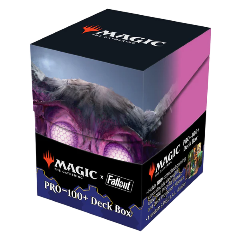 UP 100+ Deck Box - MTG Fallout - The Wise Mothman