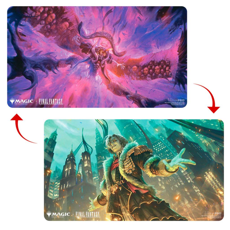 UP Double-Sided Playmat - Magic: The Gathering "Final Fantasy" - Emet-Selch, Unsundered / Hades, Sorcerer of Eld