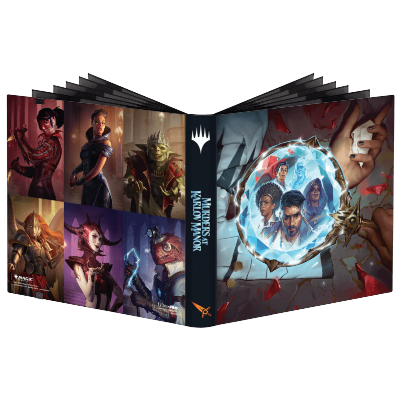 UP Pro-Binder 12 bolsillos - MTG Asesinatos en la Mansión Karlov - Booster box art & Suspects