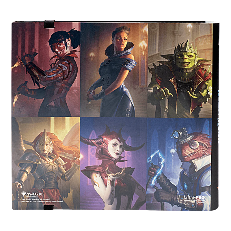UP Pro-Binder 12 bolsillos - MTG Asesinatos en la Mansión Karlov - Booster box art & Suspects