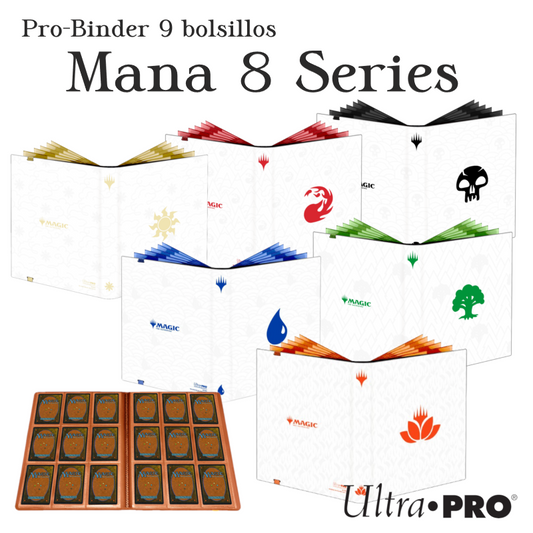 UP Pro-Binder 9 bolsillos - MTG Mana 8