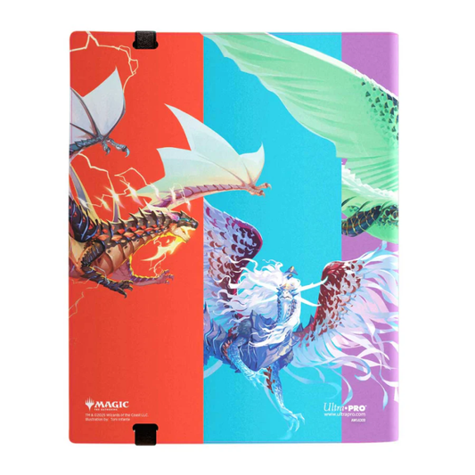 UP Pro-Binder 9 bolsillos - MTG Tarkir Dragonstorm - Prerelease Key Artwork