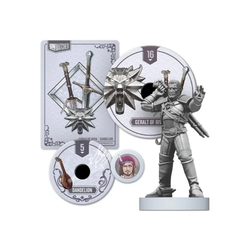 Unmatched: The Witcher – Steel and Silver (Inglés)