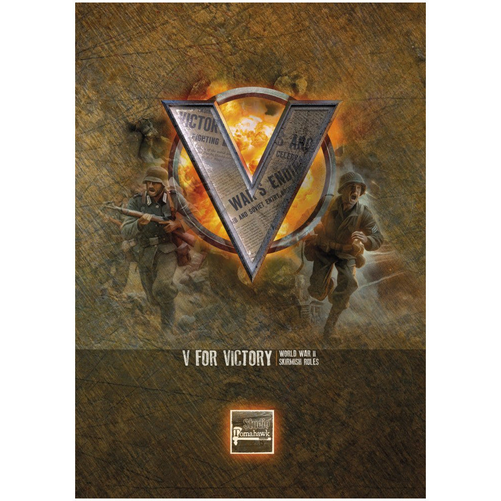 V For Victory Rulebook Studio Tomahawk, Reglamentos Wargames