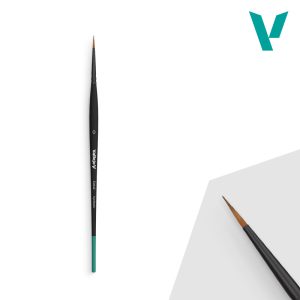 Pincel Vallejo Detail: Pincel Redondo Sintético No. 0