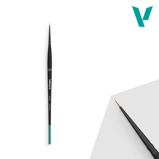 Pincel Vallejo Detail: Pincel Redondo Sintético No. 10/0