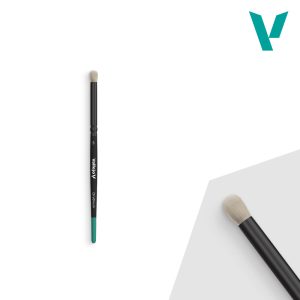 Pincel Vallejo Dry Brush Pelo Natural Pequeño