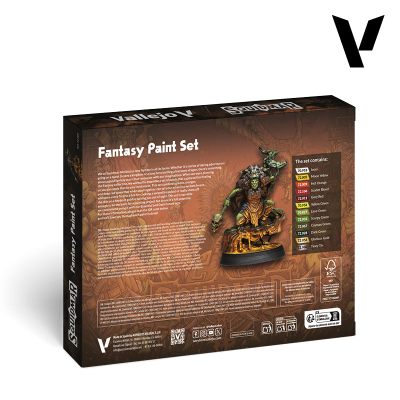 Fantasy Paint Set by Squidmar Miniatures