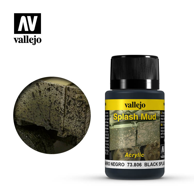 Salpicaduras Barro Negro