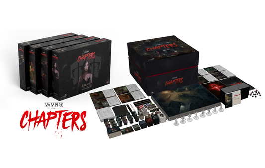 Pack Vampiro La Mascarada: Chapters + Expansiones (Castellano)