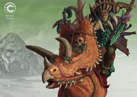 W’adrhŭn: Mounted Thunder Chieftain Artisan Series