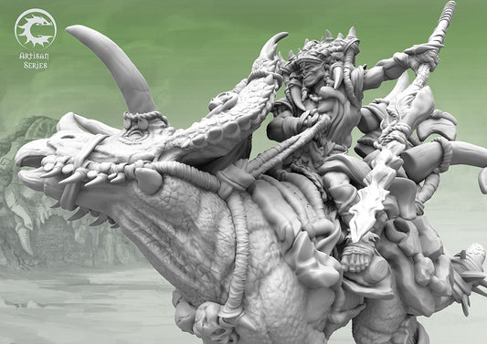 W’adrhŭn: Mounted Thunder Chieftain Artisan Series