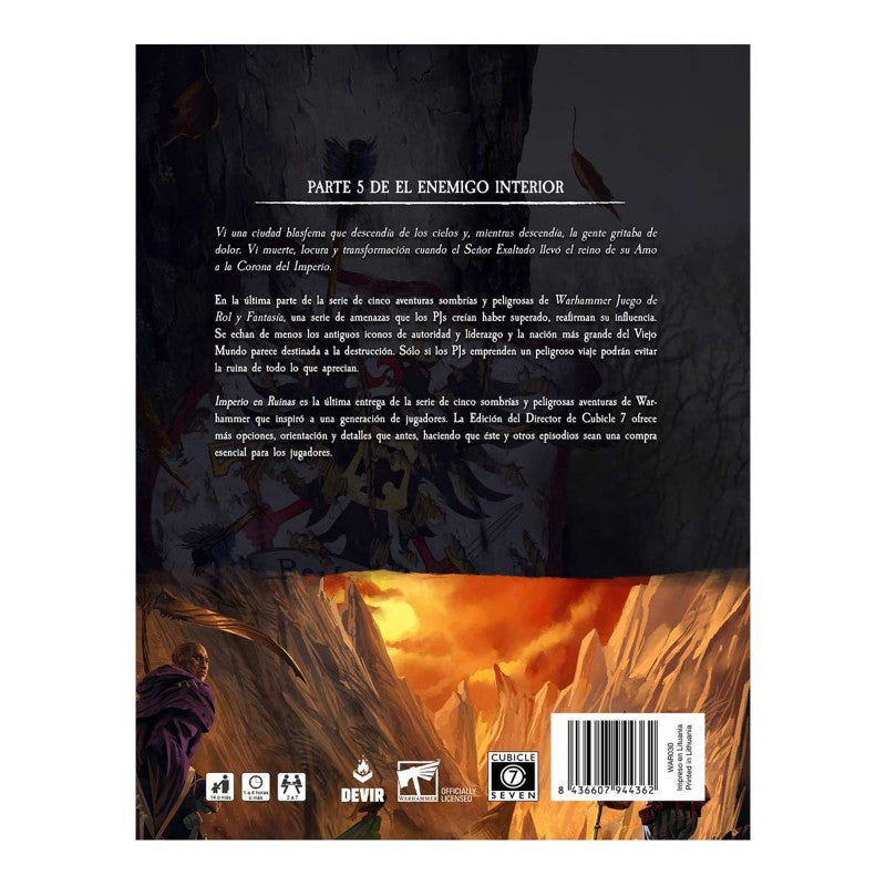 Warhammer Fantasy Roleplay - El Imperio en ruinas