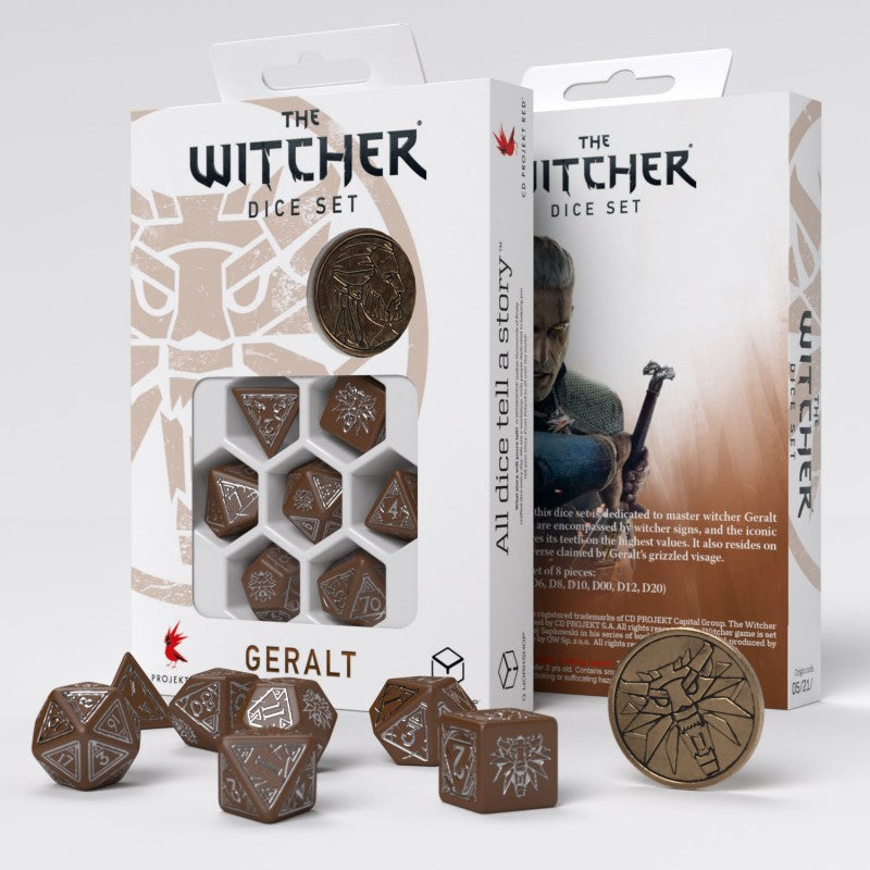 The Witcher Dice Set. Geralt - Roach's Companion
