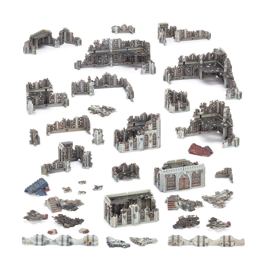 Legions Imperialis: Civitas imperialis Ruined Buildings