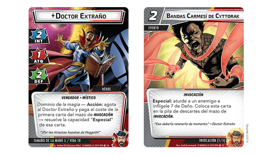 Marvel Champions: Doctor Extraño - Pack de Héroe