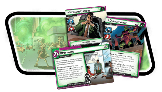 Marvel Champions: El Duende Verde - Pack de Escenario