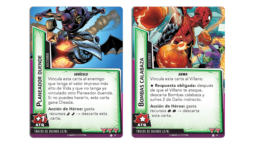 Marvel Champions: El Duende Verde - Pack de Escenario