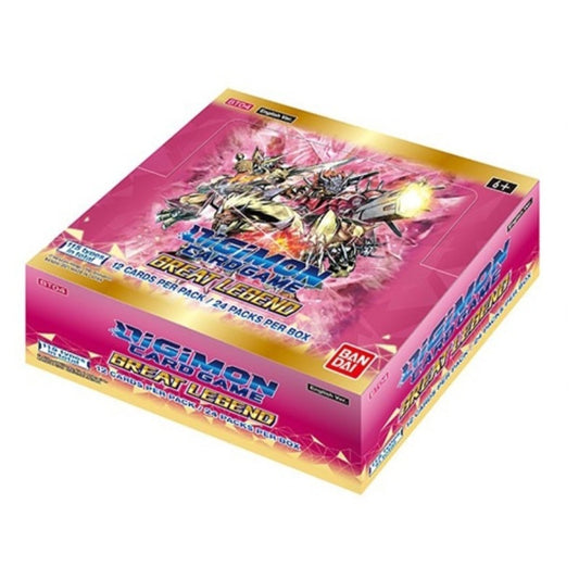 Digimon Card Game - Great Legend Booster Display BT04 (24 Packs)