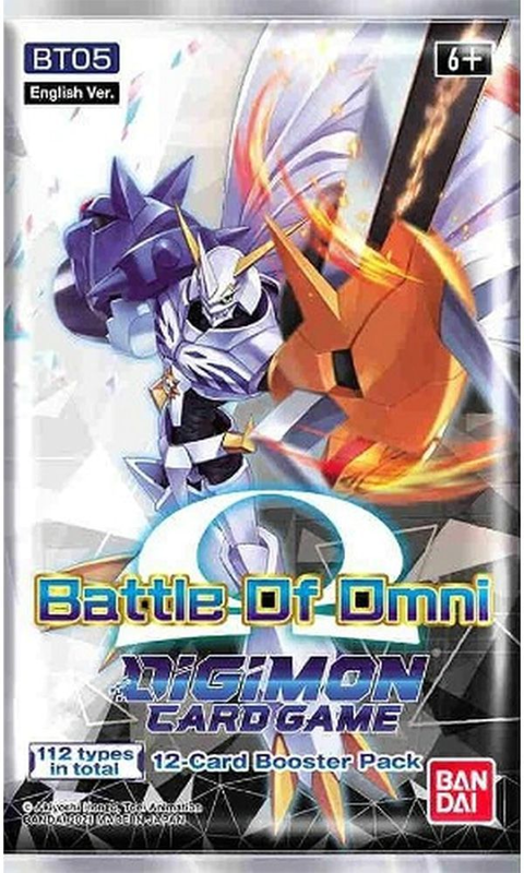 Digimon Card Game - Battle Of Omni Booster Display BT05 (24 Packs)