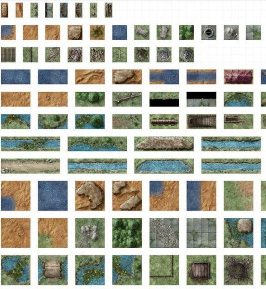 D&D Dungeon Tiles Reincarnated: Wilderness