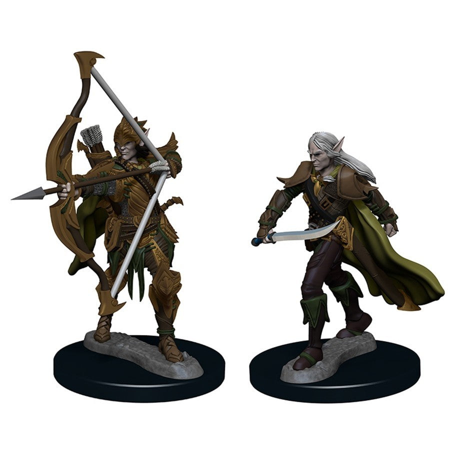 Pathfinder Deep Cuts Unpainted Miniatures - Elf Male Fighter