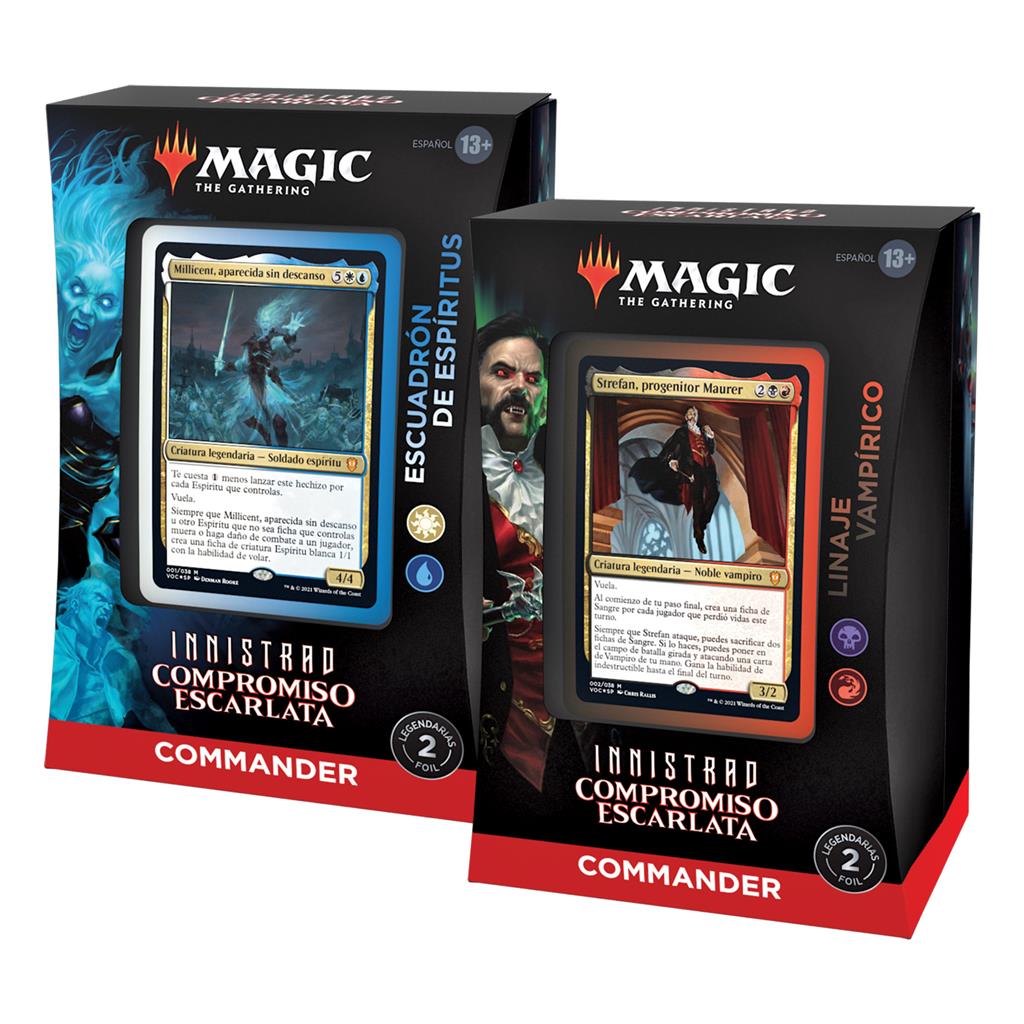 Innistrad: Compromiso Escarlata - Mazos de commander (Español)