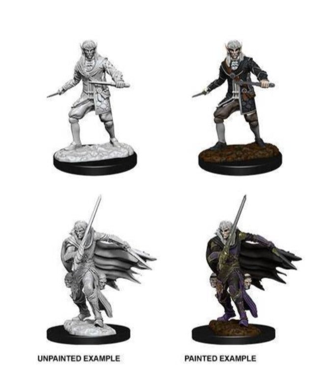 Pathfinder Battles Deep Cuts Unpainted Miniatures - Male Elf Rogue