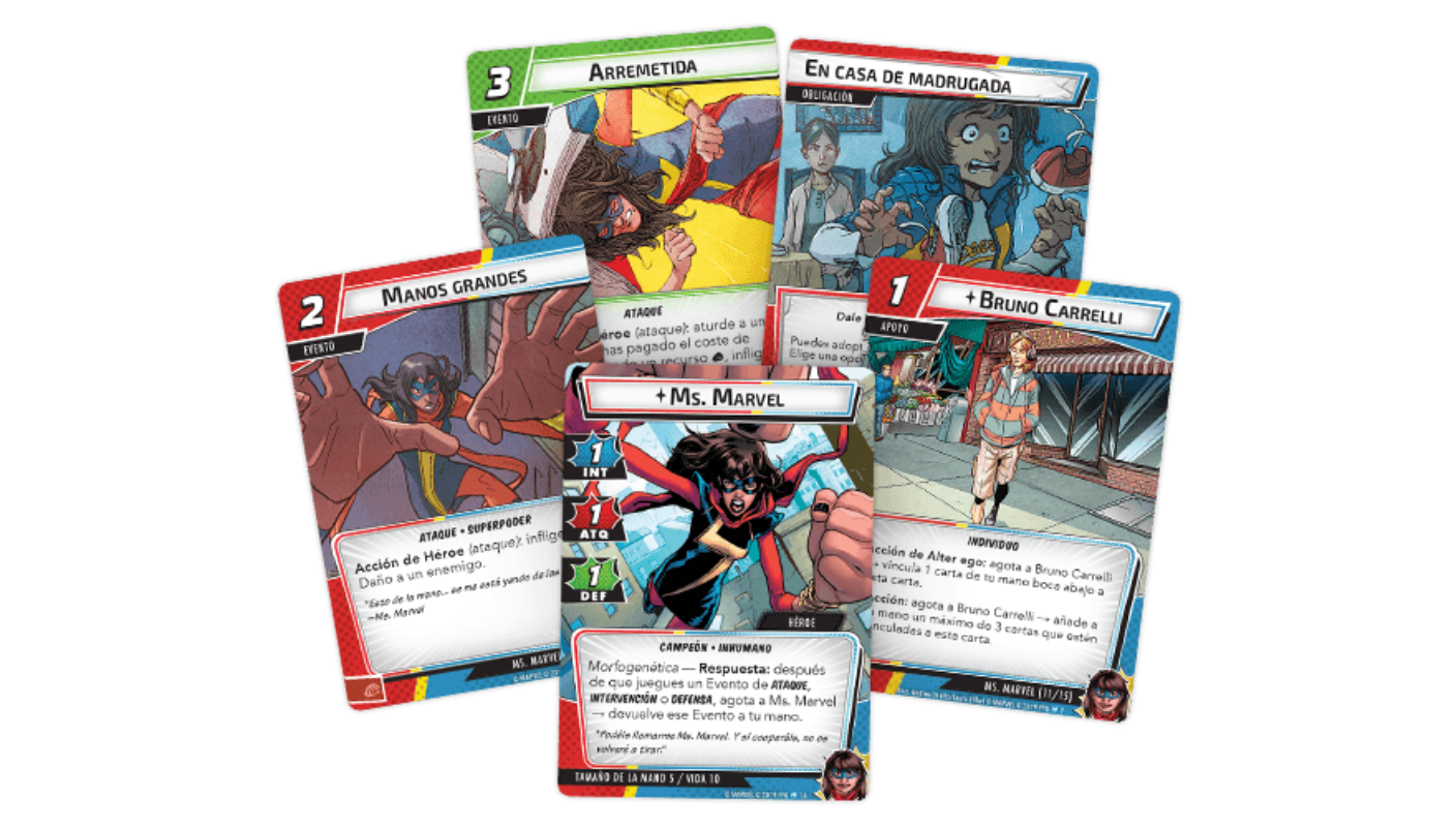 Marvel Champions: Ms. Marvel - Pack de Héroe