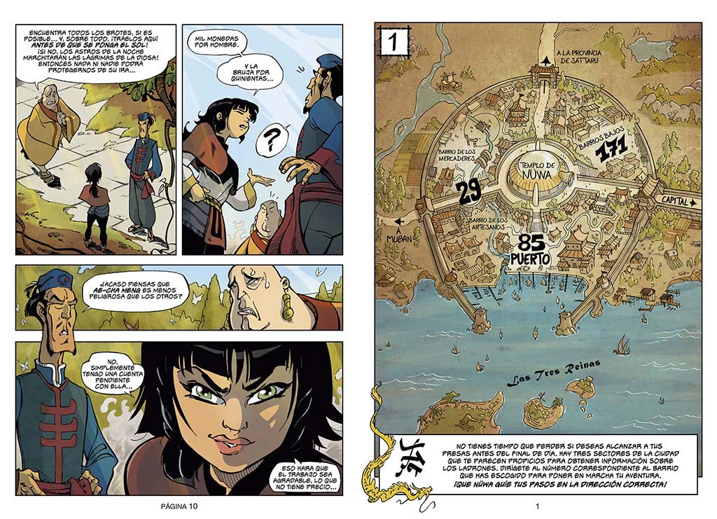 Libro Juego - Las lágrimas de Nuwa